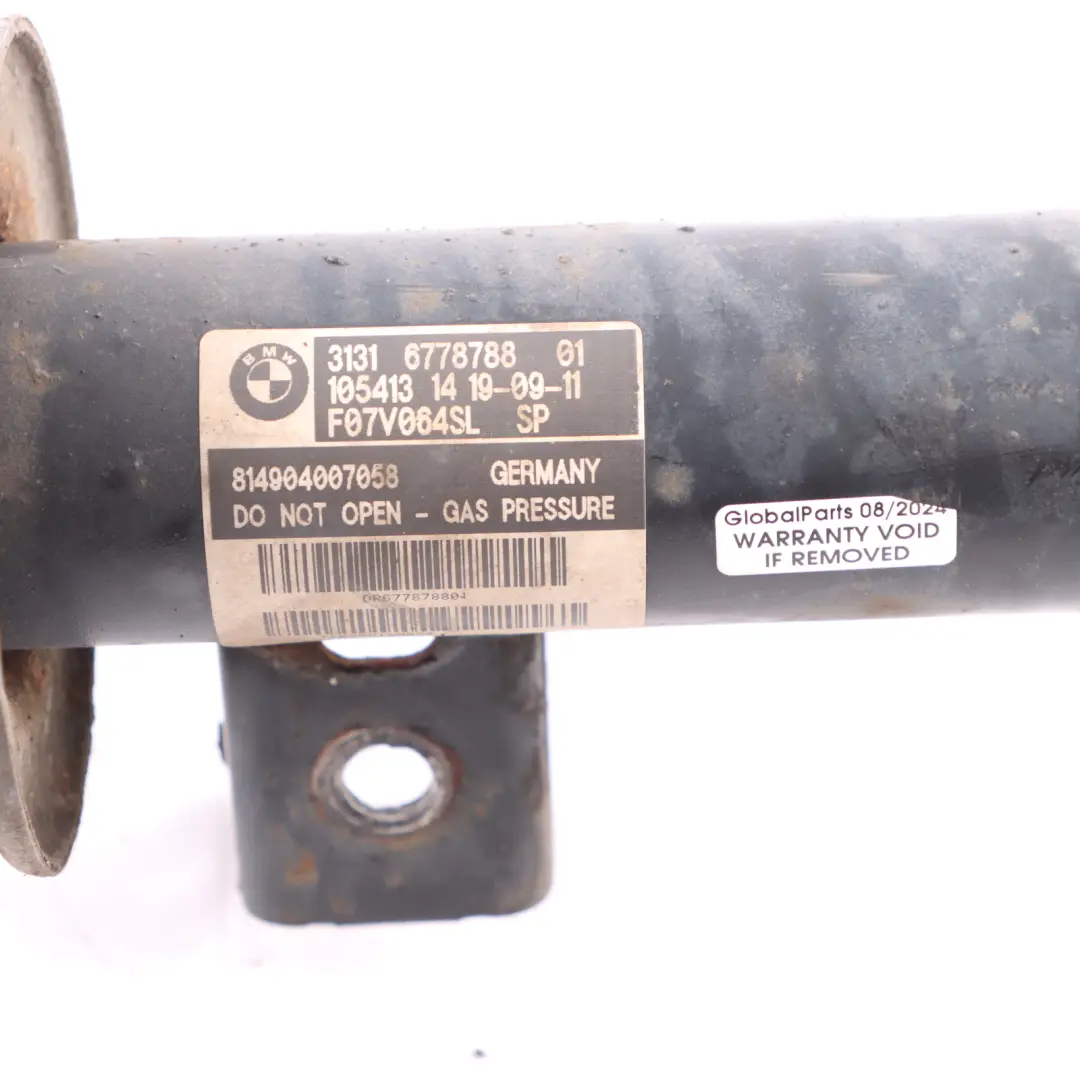Strut Front Right O/S M Sport Shock Absorber to BMW F07 GT Spring with Part number 6778788 BMW F07 GT Spring Strut Front Right O/S M Sport Shock Absorber - SKU 6778788 - Part number 6778788
