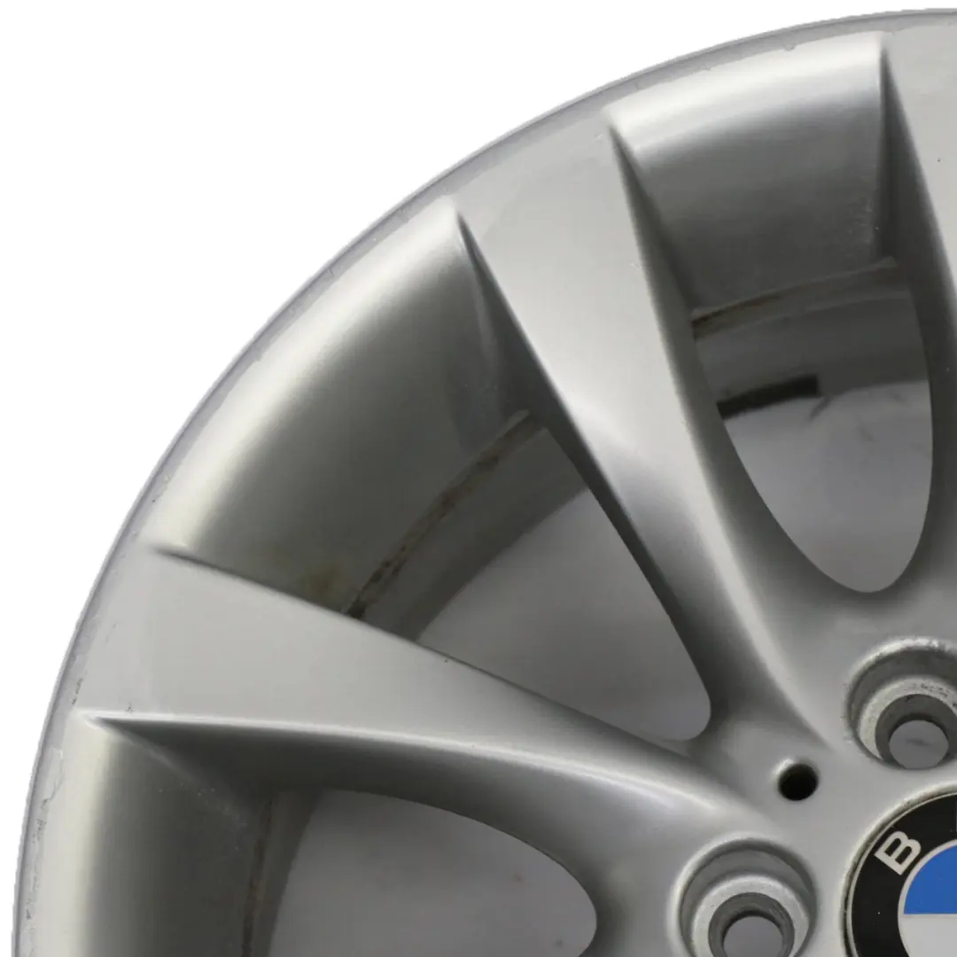 Silber Alu Felge Alufelge 18" V-Speiche 217 8,5J ET:52 für BMW E81 E87 LCI mit Teilenummer 6779380 BMW E81 E87 LCI Silber Alu Felge Alufelge 18" V-Speiche 217 8,5J ET:52 - SKU 6779380-2 - Teilenummer 6779380