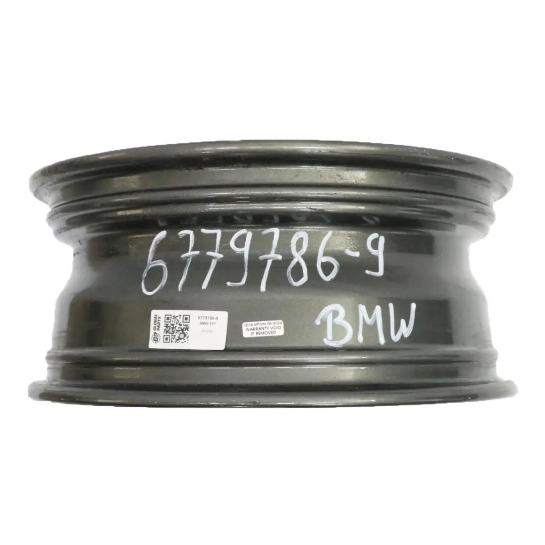 BMW E81 E82 E87 Grey Alloy Wheel Rim 16" V-spoke 229 ET:42 6,5J - SKU 6779786-9 - Part number 6779786