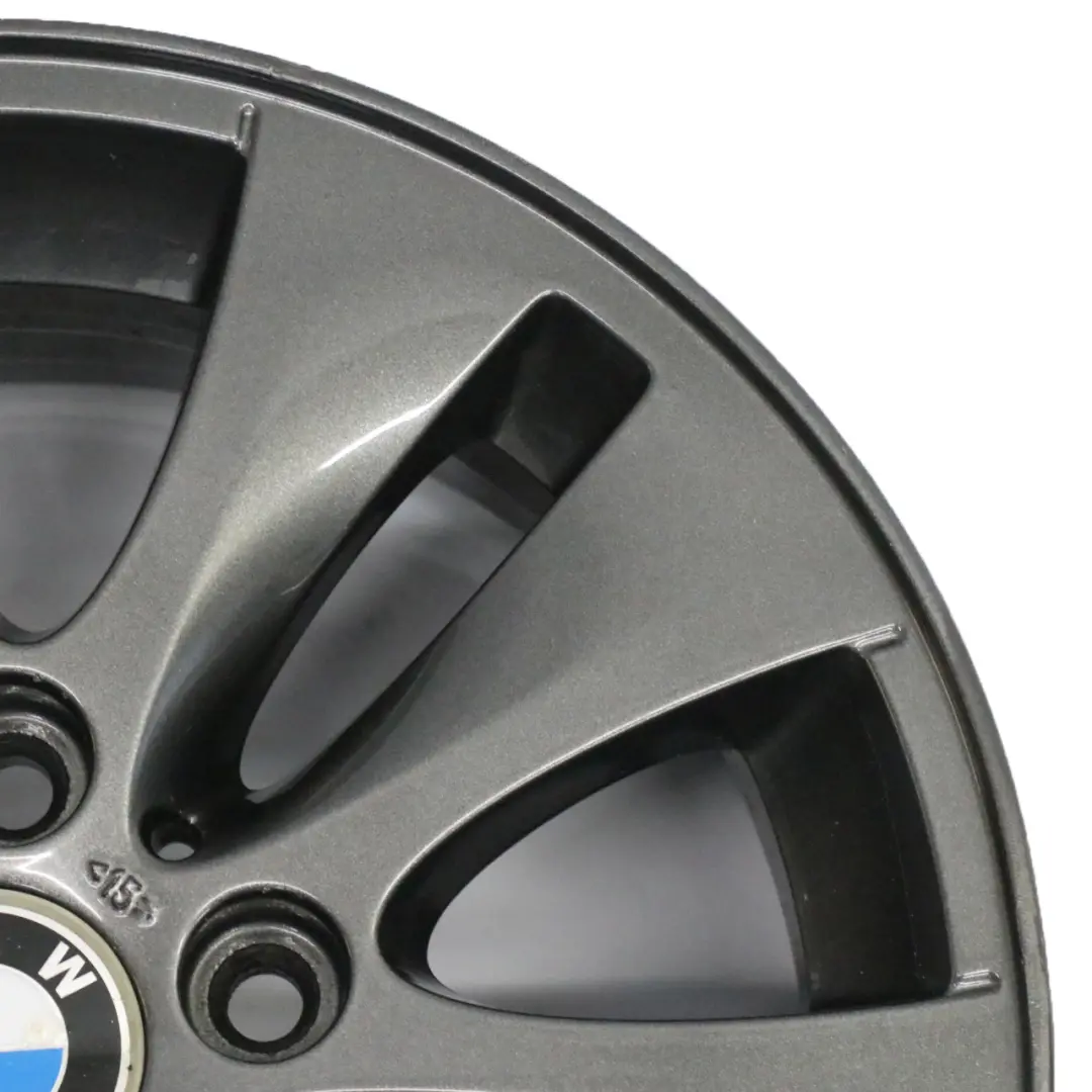 BMW E81 E82 E87 Grey Alloy Wheel Rim 16" V-spoke 229 ET:42 6,5J - SKU 6779786-9 - Part number 6779786