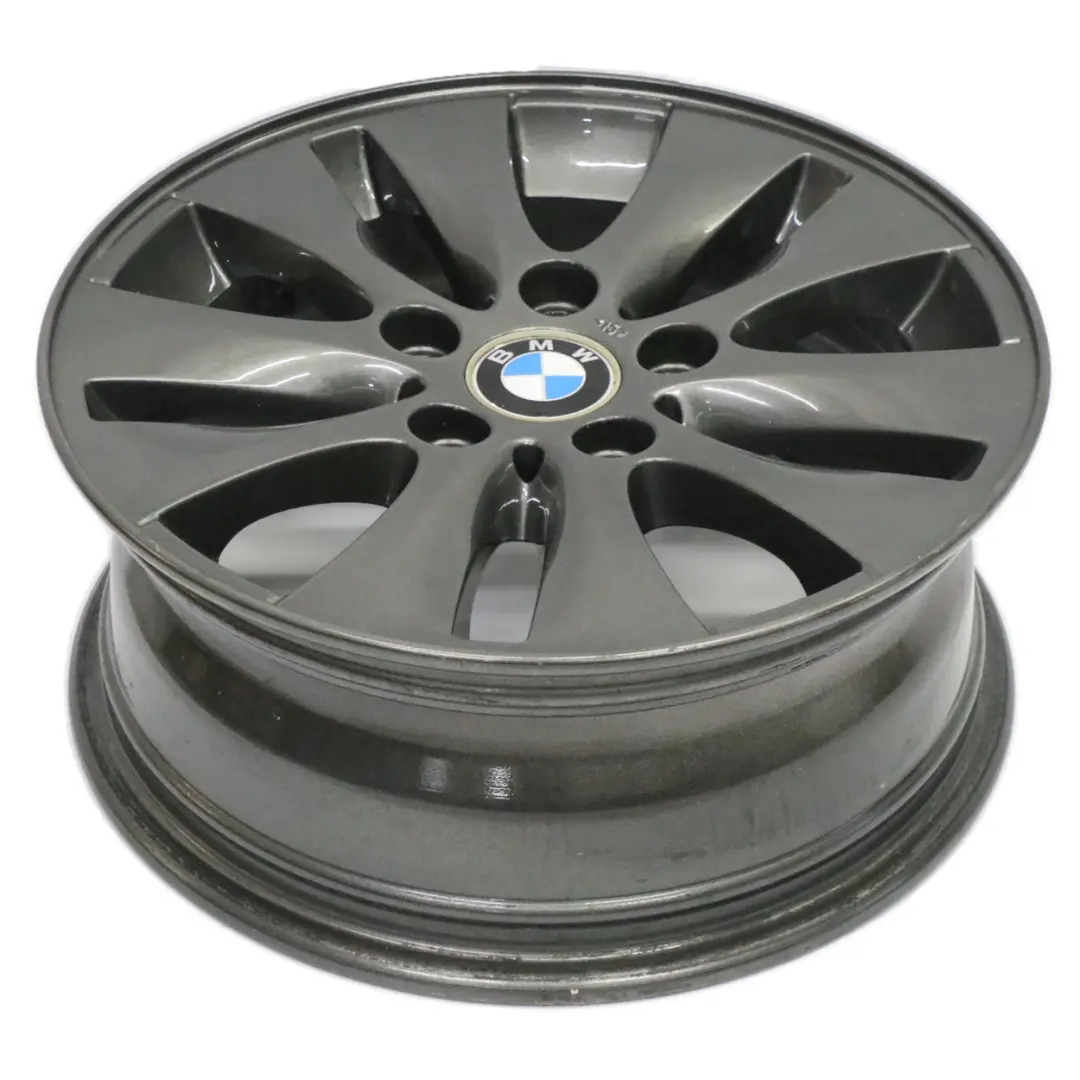 BMW E81 E82 E87 Grey Alloy Wheel Rim 16" V-spoke 229 ET:42 6,5J - SKU 6779786-9 - Part number 6779786