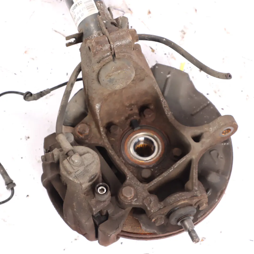 Mini R52 Cabrio W10 1.6 116hp Front Right O/S Leg Brake Suspension Hub Set - SKU 6780474-3 - Part number 6780474