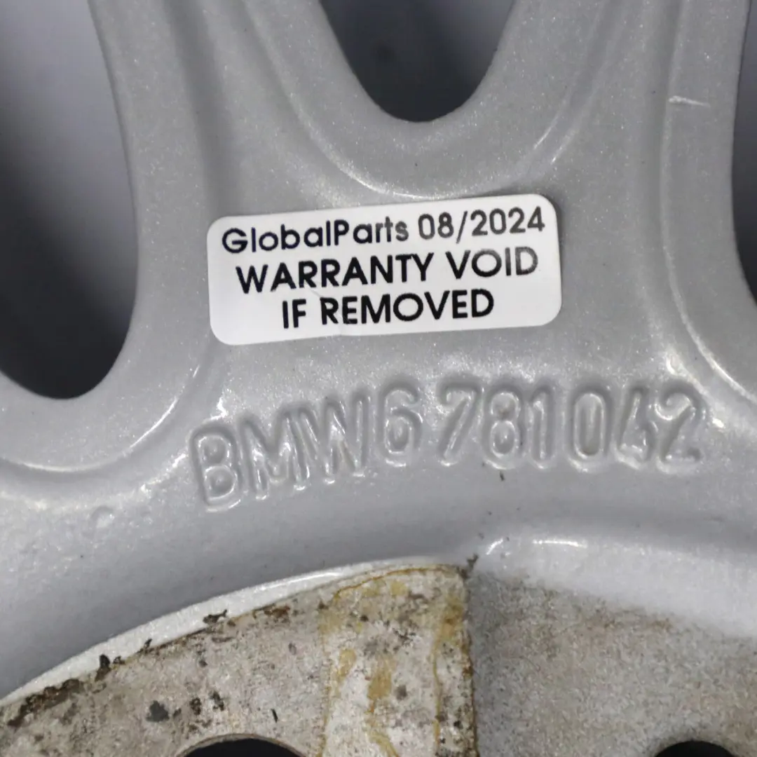 Alloy Rim 18" 7,5J ET:49 Performance Double Spoke 269 to BMW E81 E87 Wheel with Part number 6781042 BMW E81 E87 Wheel Alloy Rim 18" 7,5J ET:49 Performance Double Spoke 269 - SKU 6781042-1 - Part number 6781042