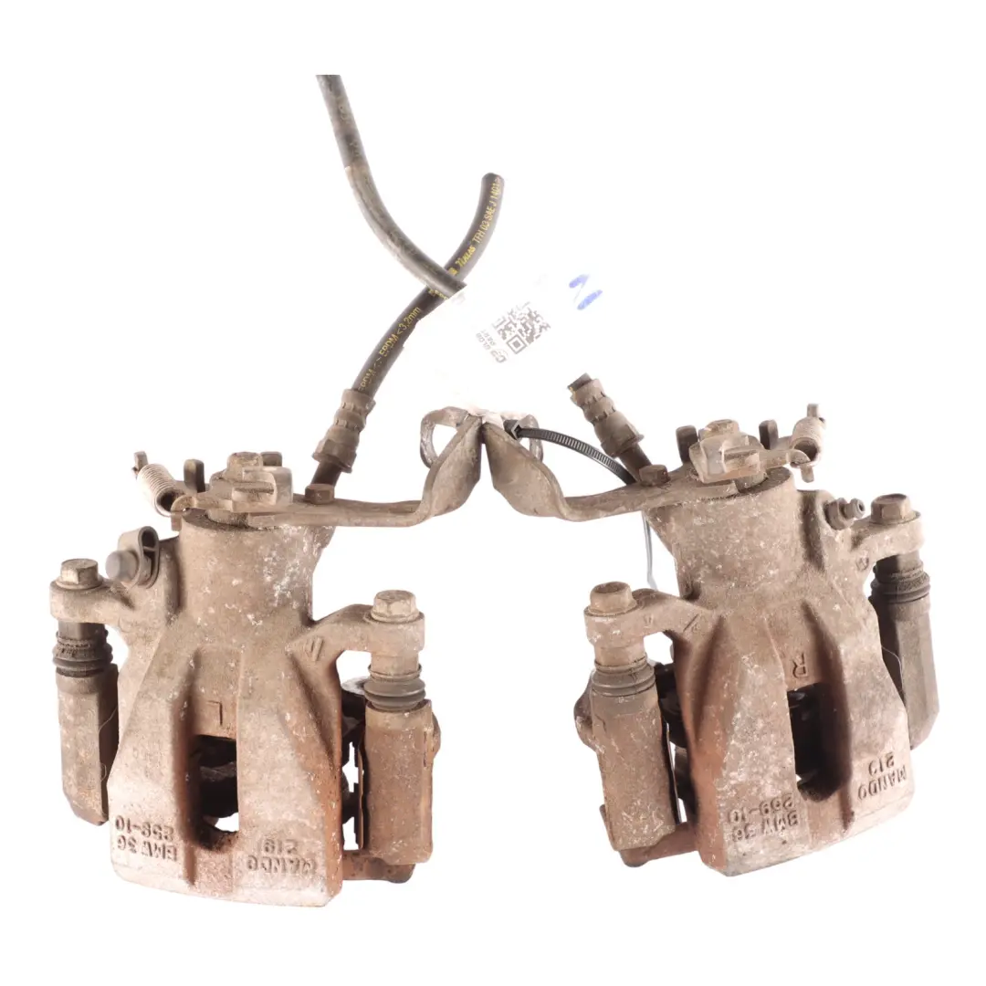 Brake Caliper Rear Left Right N/O/S Wheel Housing Braking Unit Set R55 to Mini R56 with Part number 6785611 Mini R56 Brake Caliper Rear Left Right N/O/S Wheel Housing Braking Unit Set R55 - SKU 6785611-1 - Part number 6785611