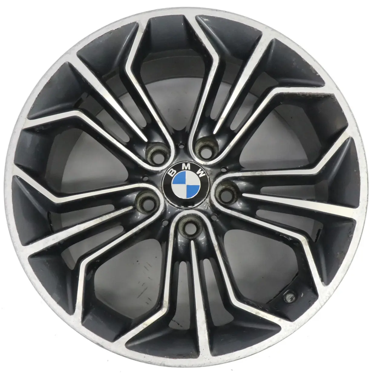 Cerchio ruota BMW X1 E84 18" argento a nido d'ape Styling 323 9J ET:41 6789148