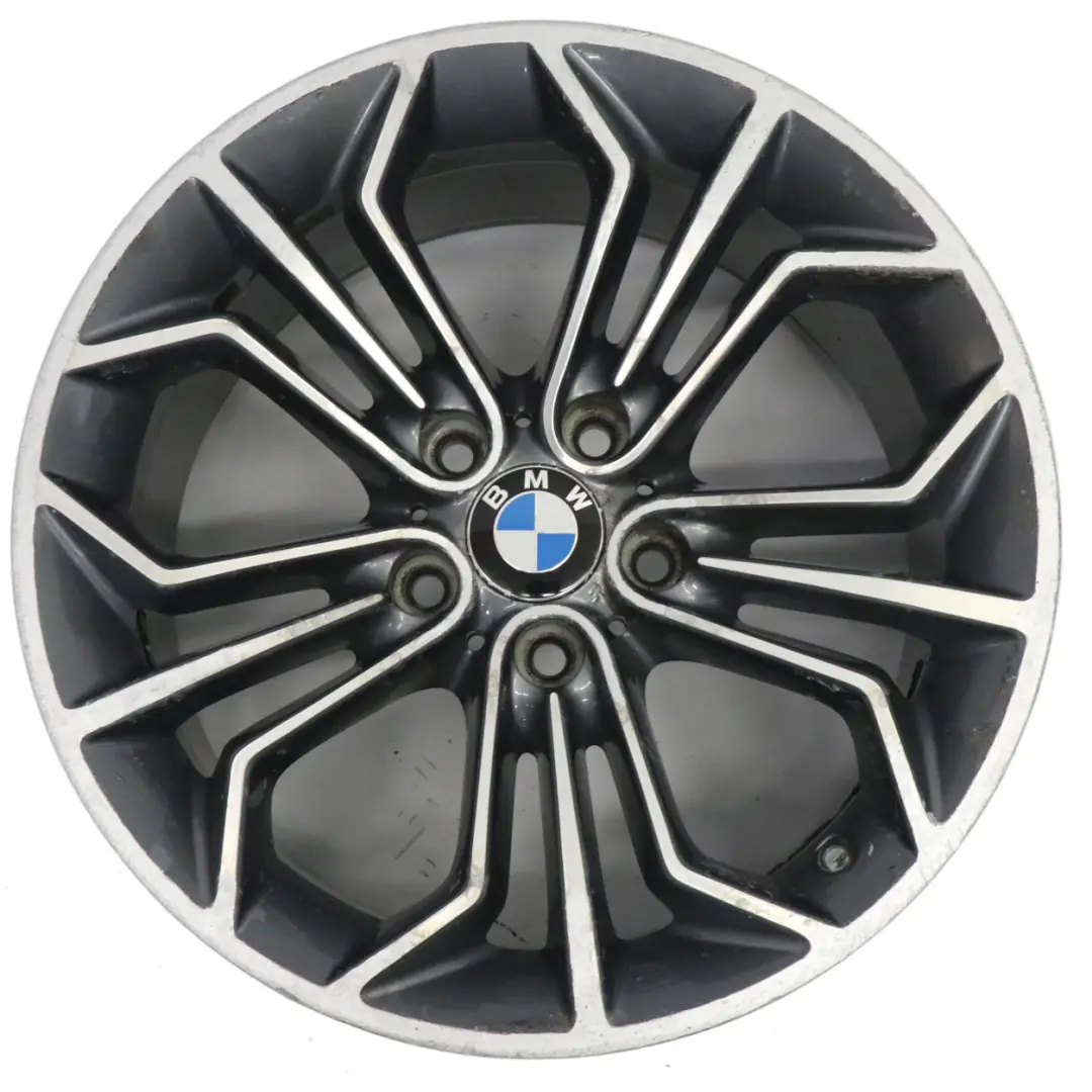  Jante BMW X1 E84 18" Argent Nid d'abeille Styling 323 9J ET:41 - SKU 6789148-4 - Numéro de pièce 6789148