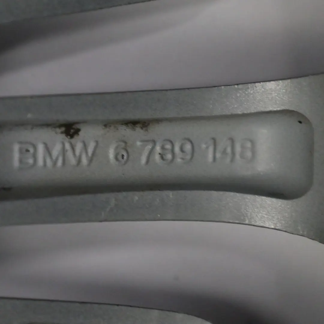  Jante BMW X1 E84 18" Argent Nid d'abeille Styling 323 9J ET:41 - SKU 6789148-4 - Numéro de pièce 6789148