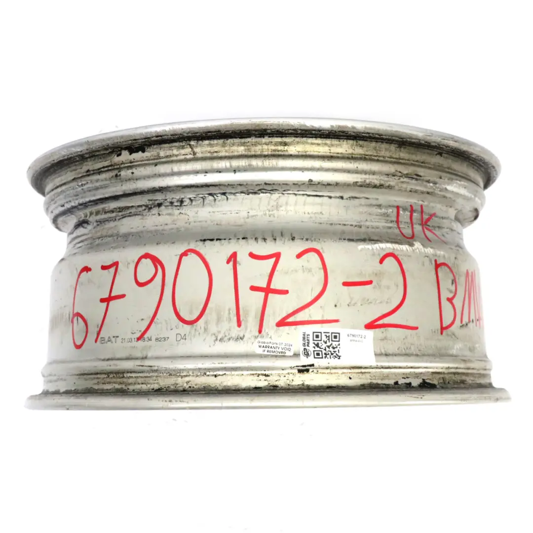BMW 5 6 Series F06 F10 F11 F12 Alloy Wheel Rim 17" Star Spoke 327 ET:30 8J - SKU 6790172-2 - Part number 6790172