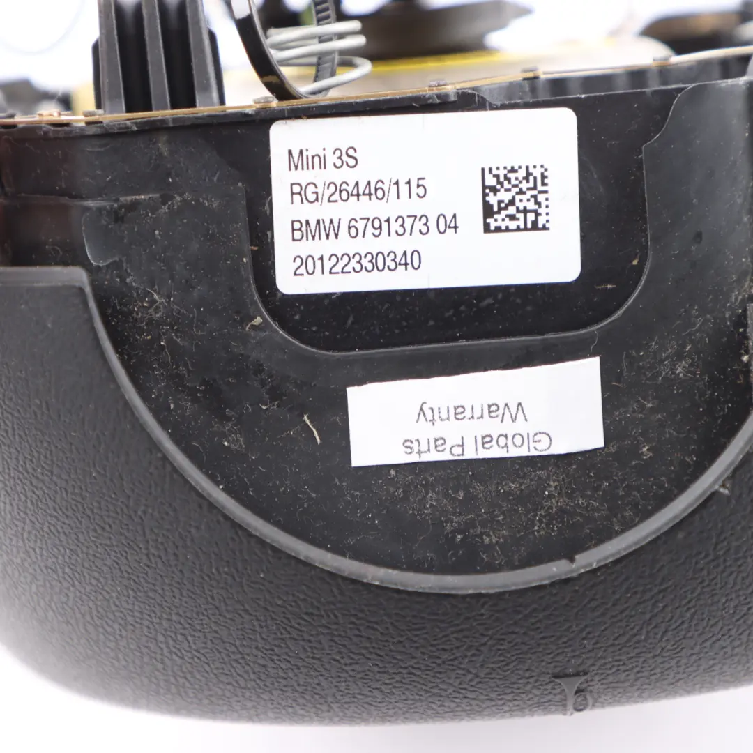 Steering Wheel Air Module SRS System Unit to Mini Cooper R55 R56 LCI with Part number 6791373 Mini Cooper R55 R56 LCI Steering Wheel Air Module SRS System Unit - SKU 6791373-5 - Part number 6791373