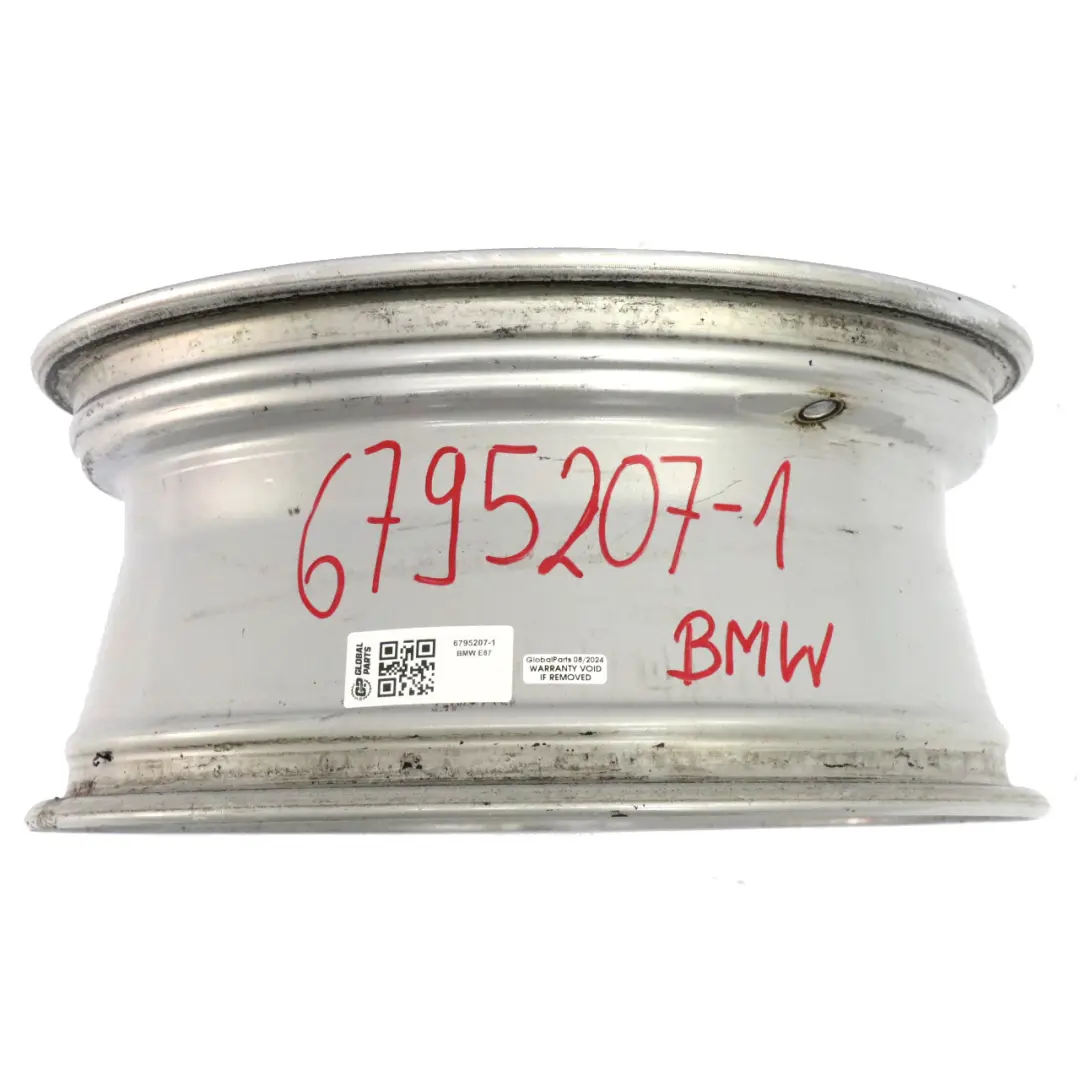 Cerchio in lega argento 16" 7J ET:44 V-Spoke 360 per BMW E81 E87 E88 con numero di parte 6795207 BMW E81 E87 E88 Cerchio in lega argento 16" 7J ET:44 V-Spoke 360 - SKU 6795207-1 - Numero di parte 6795207