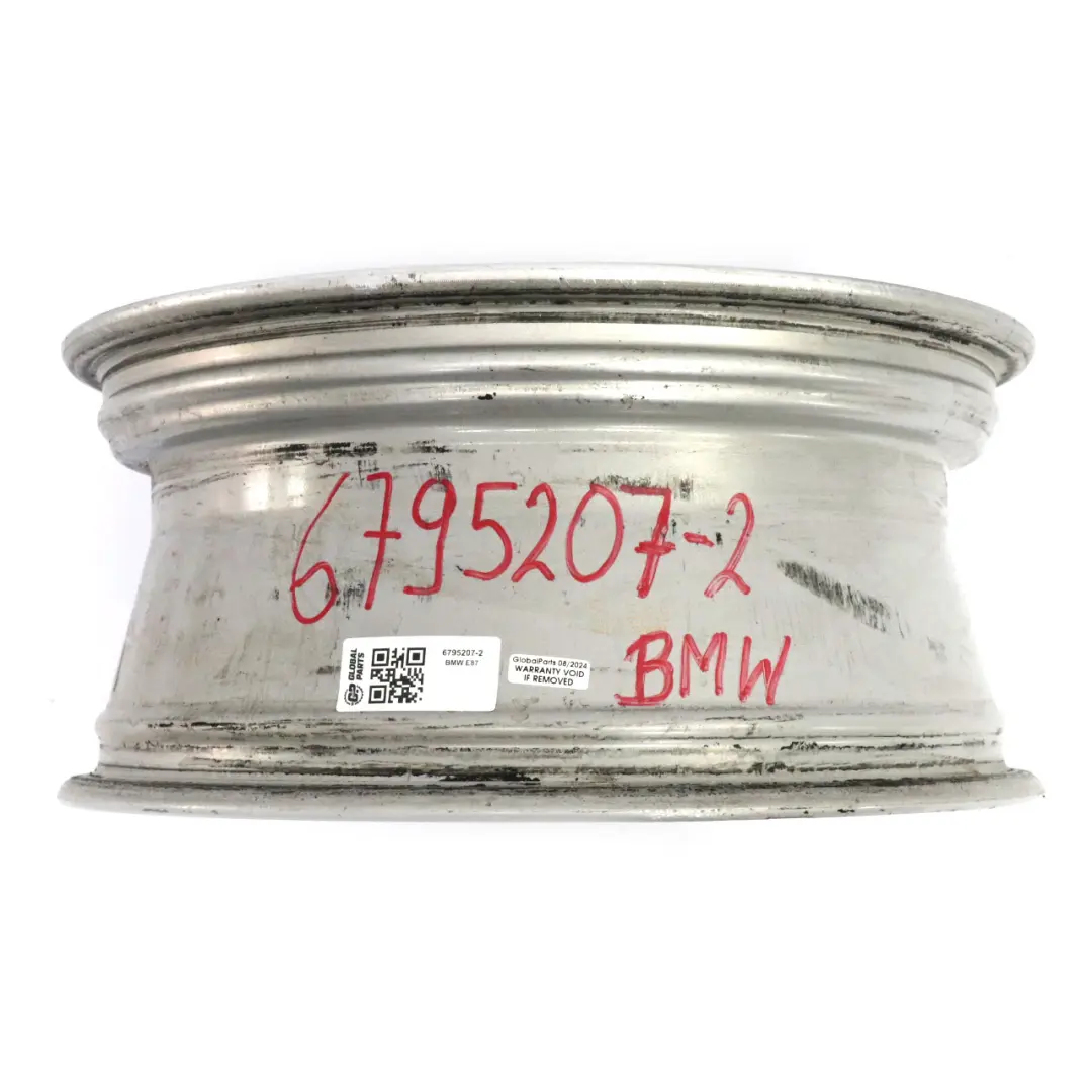 BMW E81 E87 E88 Silver Alloy Wheel Rim 16" 7J ET:44 V-Spoke 360 - SKU 6795207-2 - Part number 6795207