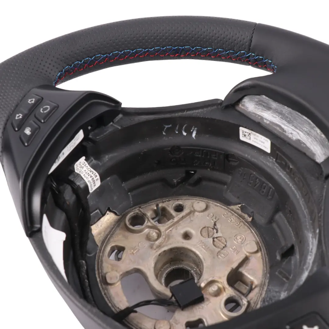 Leather Sport Look Steering Wheel Mulifunction to BMW E90 E91 X1 E84 NEW Black with Part number 6795568 BMW E90 E91 X1 E84 NEW Black Leather Sport Look Steering Wheel Mulifunction - SKU 6795568-3 - Part number 6795568