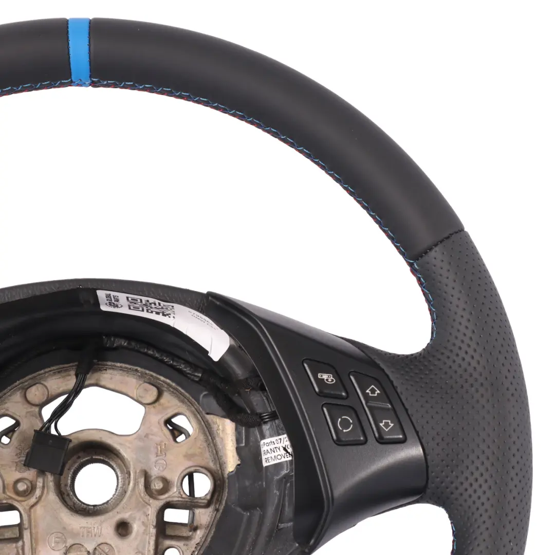 BMW E90 E91 X1 E84 NUOVO NERO Pelle Sport Look Volante Mulifunzione - SKU 6795568-3 - Numero di parte 6795568