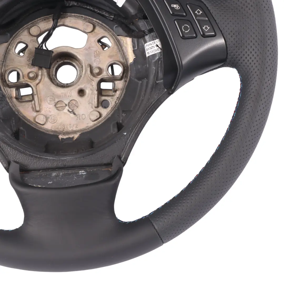 NUEVO Cuero Negro Sport Look Volante Mulifunción para BMW E90 E91 X1 E84 con número de pieza 6795568 BMW E90 E91 X1 E84 NUEVO Cuero Negro Sport Look Volante Mulifunción - SKU 6795568-3 - Número de pieza 6795568