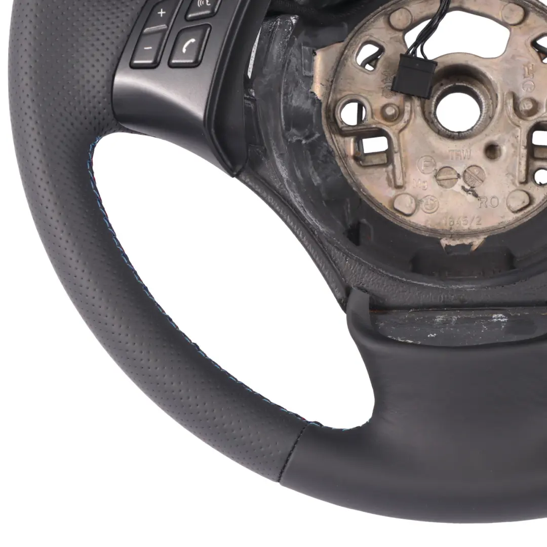 BMW E90 E91 X1 E84 NUOVO NERO Pelle Sport Look Volante Mulifunzione - SKU 6795568-3 - Numero di parte 6795568