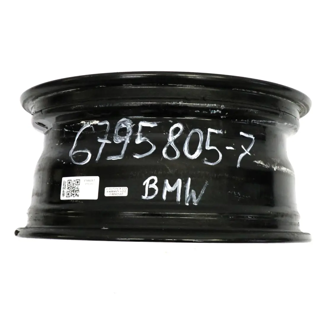 BMW E90 F30 Negro Llanta aleación izquierda 16 "Streamline 306 7J ET:31 - SKU 6795805-7 - Número de pieza 6795805