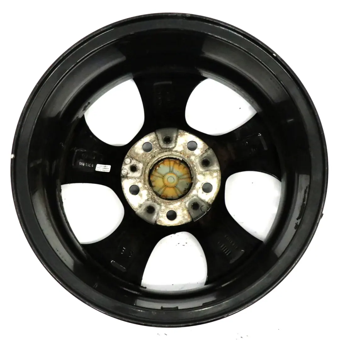 BMW E90 F30 Schwarz Leicht Metall Felge Links 16" Streamline 7J ET:31 - SKU 6795805-7 - Teilenummer 6795805