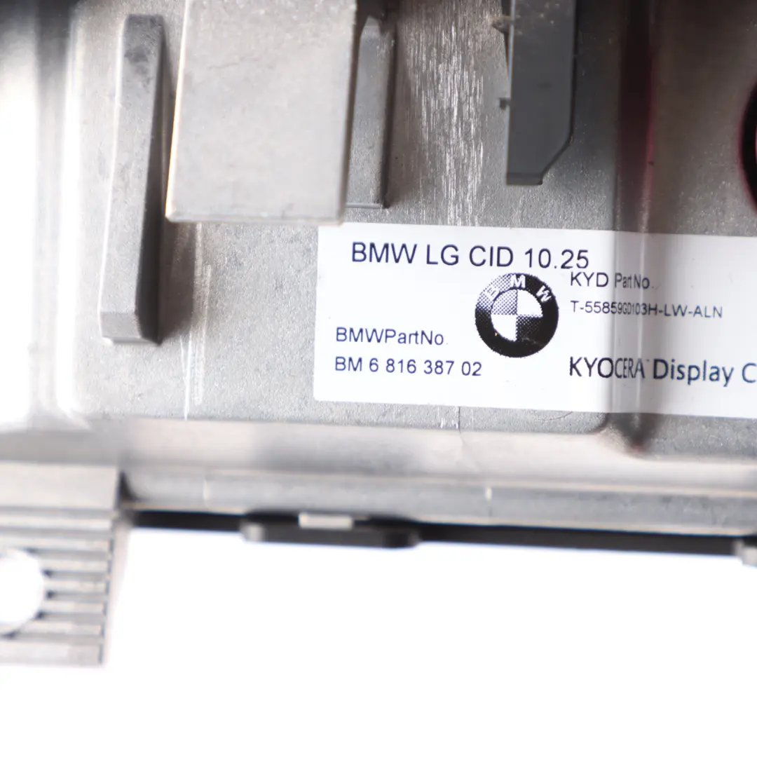 Monitor Cruscotto BMW X5 F15 X6 F16 Schermo Centrale 10,25" per con numero di parte 6816387 Monitor Cruscotto BMW X5 F15 X6 F16 Schermo Centrale 10,25" - SKU 6816387 - Numero di parte 6816387