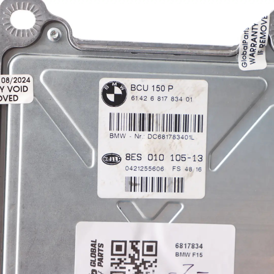 BMW X5 F15 40eX N20 Electric Battery Charger Control Module ECU - SKU 6817834 - Part number 6817834