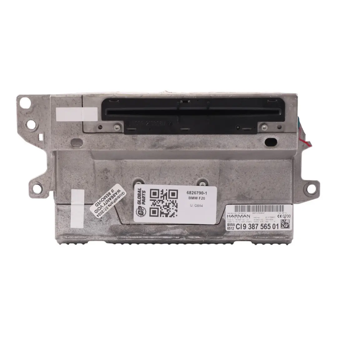  Unité de tête BMW F10 F20 F22 F30 Navigation Sat Nav GPS Unit High 9387565 - SKU 6826790-1 - Numéro de pièce 6826790