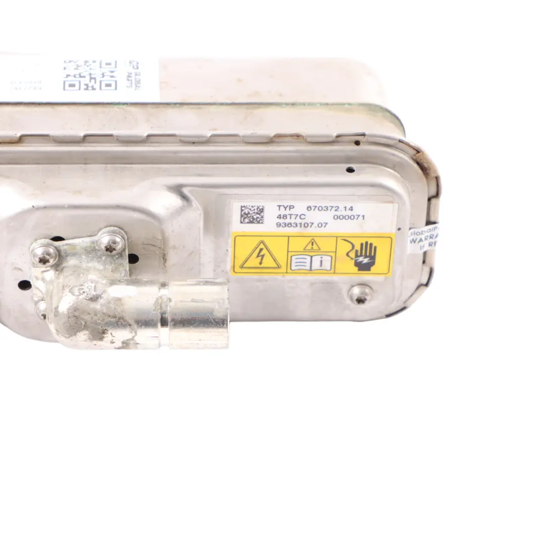 BMW X5 F15 40eX N20 Electric Auxiliary Heater Hybrid Heater Element - SKU 6827187 - Part number 6827187