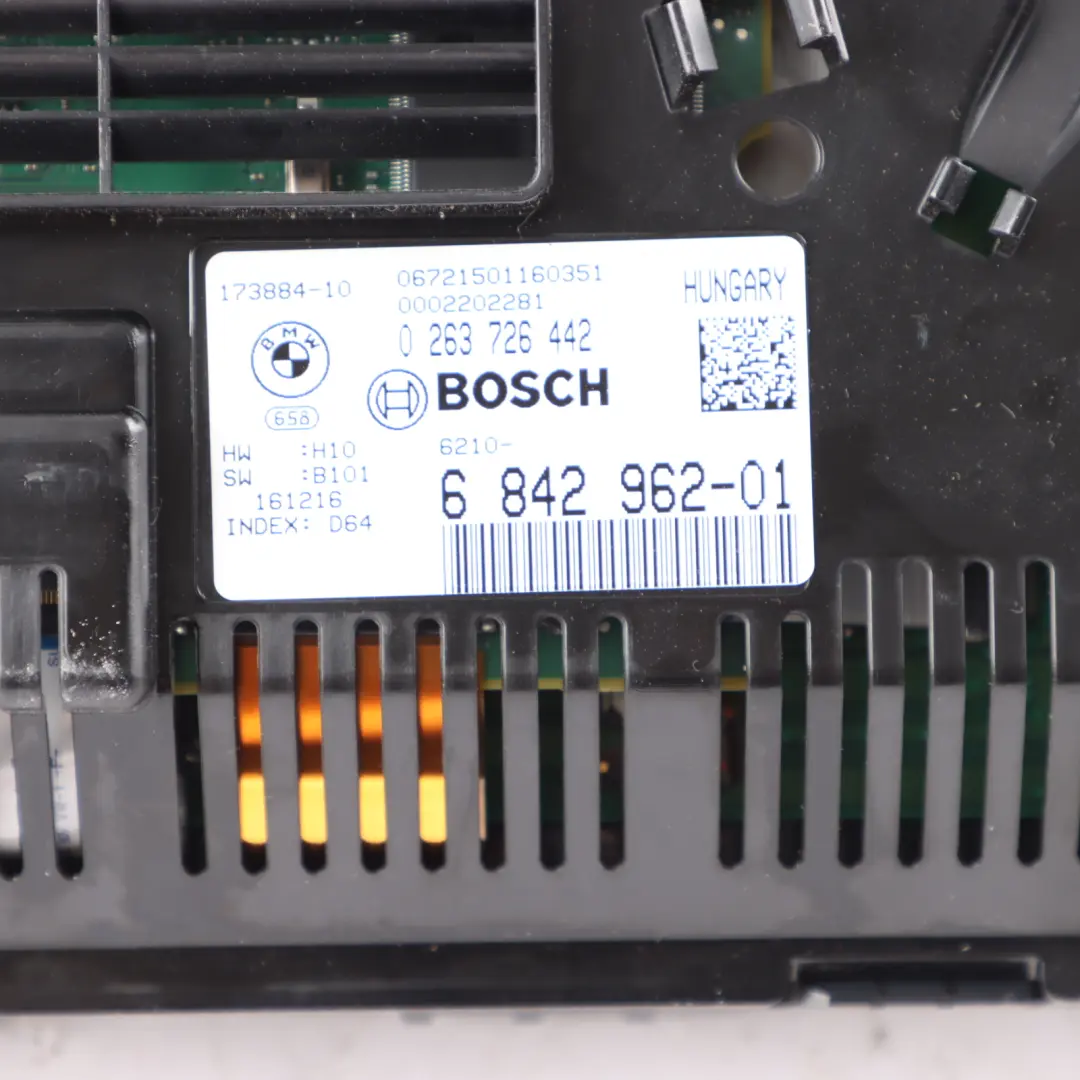 Instrument Cluster Speedo Meter Clocks Automatic 6842962 to BMW X5 F15 Petrol with Part number 8795236 BMW X5 F15 Petrol Instrument Cluster Speedo Meter Clocks Automatic 6842962 - SKU rhd-8795236 - Part number 8795236