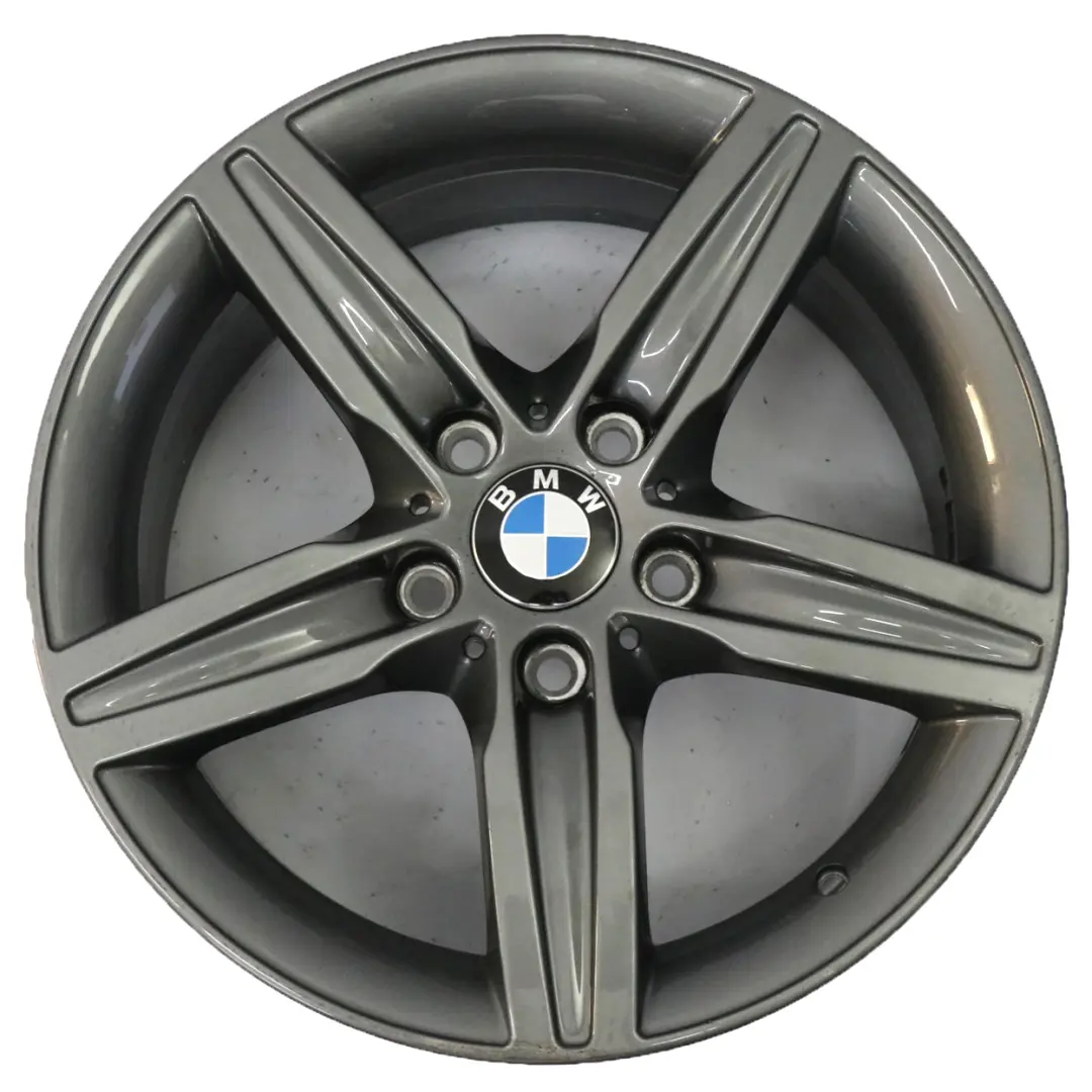 Grey Alloy Wheel Rim 17" Star Spoke 379 ET:43 7,5J to BMW F20 F21 F22 F23 with Part number 6850151 BMW F20 F21 F22 F23 Grey Alloy Wheel Rim 17" Star Spoke 379 ET:43 7,5J - SKU 6850151-10 - Part number 6850151
