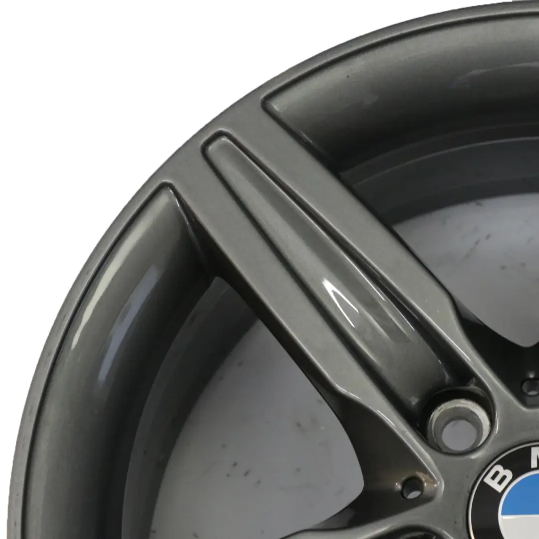 BMW F20 F21 F22 F23 Grey Alloy Wheel Rim 17" Star Spoke 379 ET:43 7,5J - SKU 6850151-10 - Part number 6850151