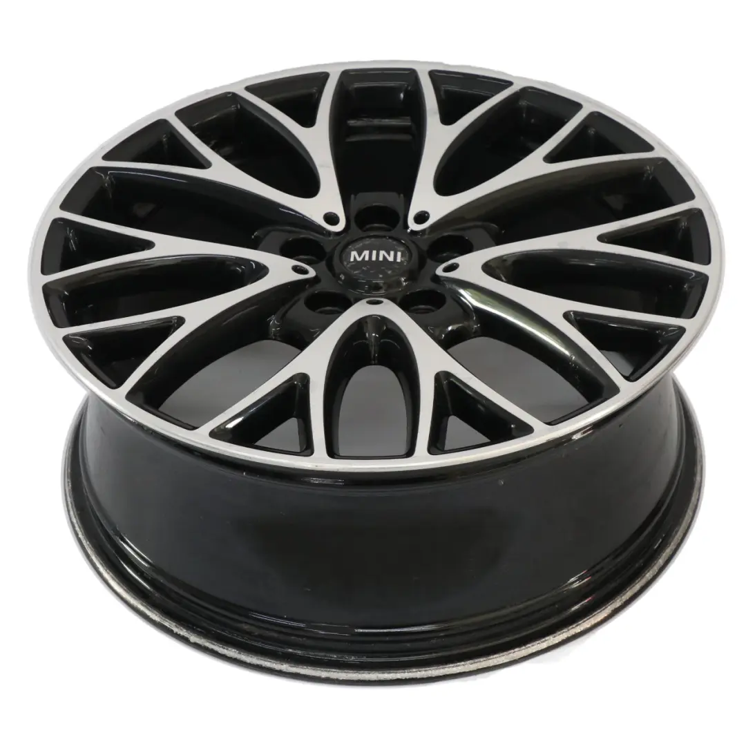 Leichtmetallfelge 19" 7,5J ET:52 JCW Kreuzspeiche R134 für Mini R60 R61 mit Teilenummer 6854450 Mini R60 R61 Leichtmetallfelge 19" 7,5J ET:52 JCW Kreuzspeiche R134 - SKU 6854450-2 - Teilenummer 6854450
