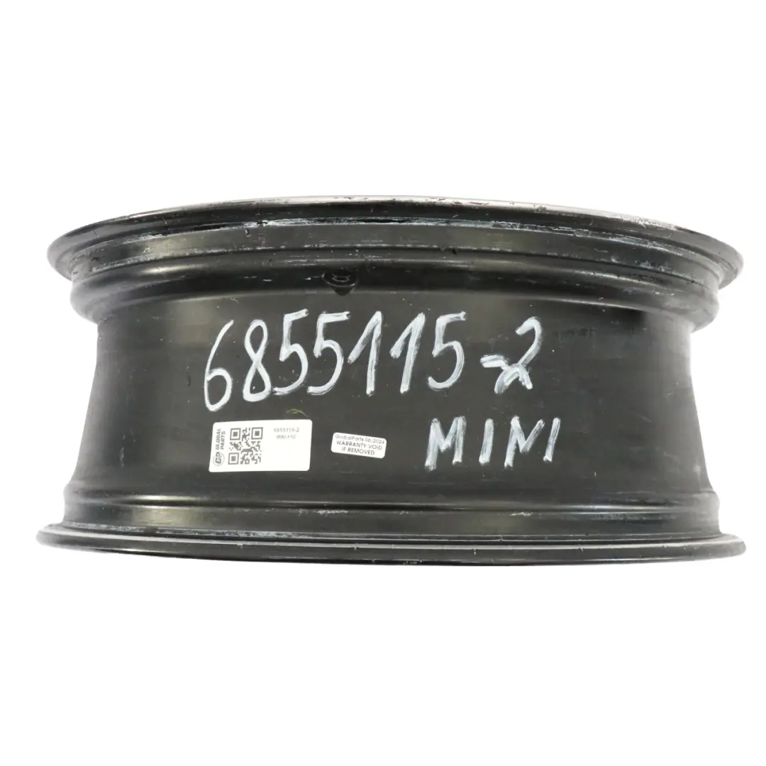 Mini F55 F56 F57 Schwarz Felge 18" 7J ET:54 JCW Cup Speiche - SKU 6855115-2 - Teilenummer 6855115