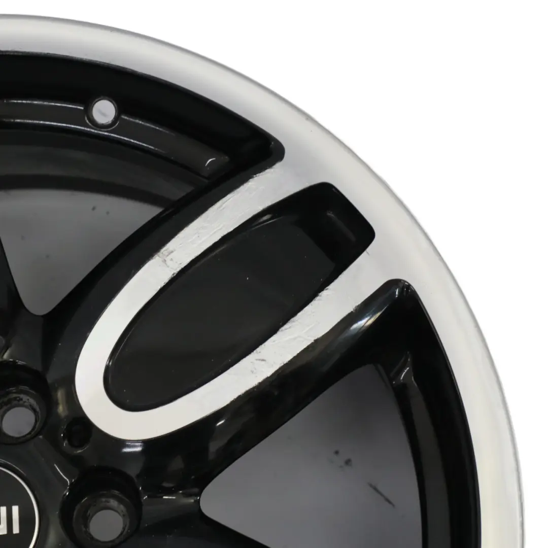 Mini F55 F56 F57 Schwarz Felge 18" 7J ET:54 JCW Cup Speiche - SKU 6855115-2 - Teilenummer 6855115