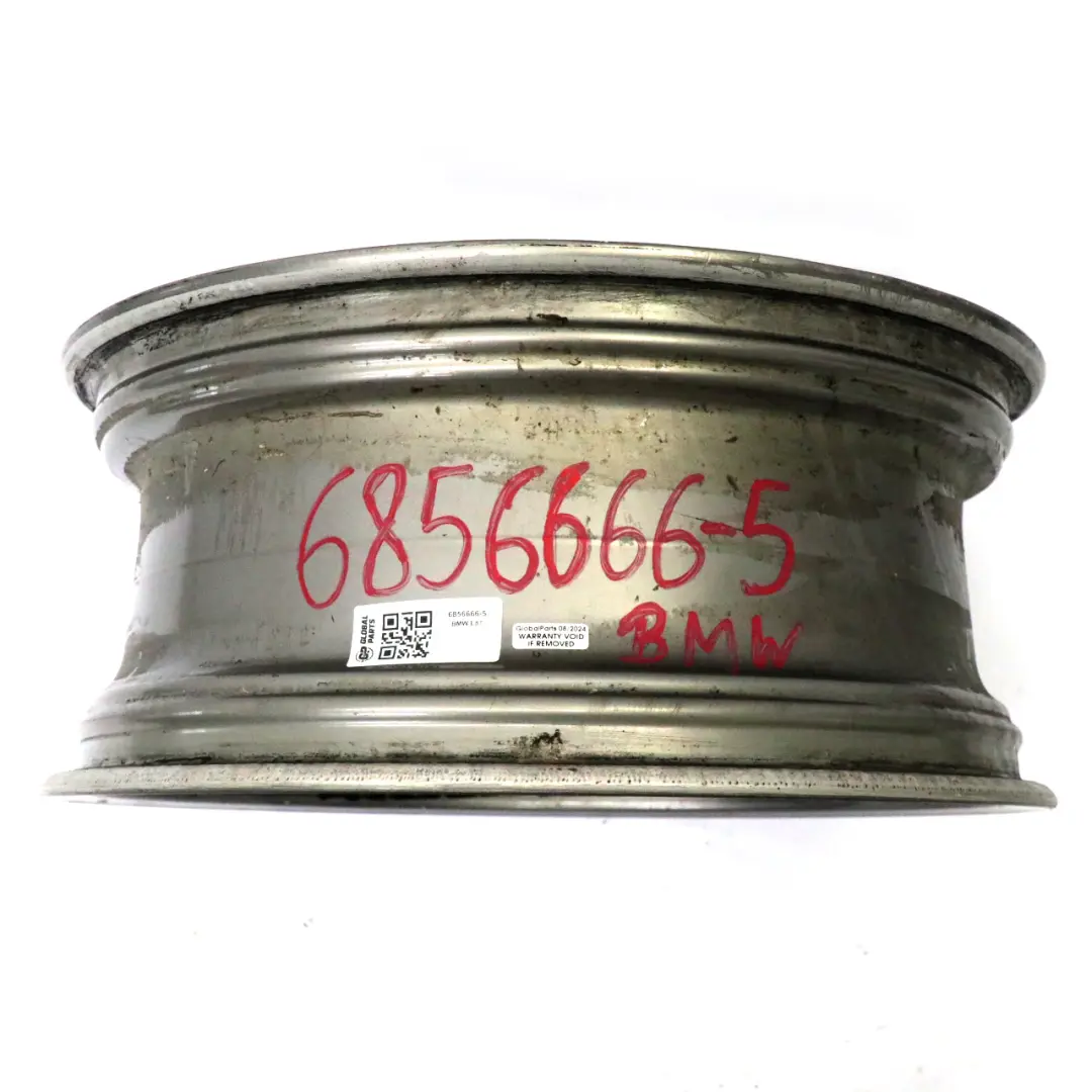 Front Wheel Alloy Rim M Performance Double Spoke 313M 18" 7,5J ET:49 to BMW E81 E87 with Part number 6856666 BMW E81 E87 Front Wheel Alloy Rim M Performance Double Spoke 313M 18" 7,5J ET:49 - SKU 6856666-5 - Part number 6856666