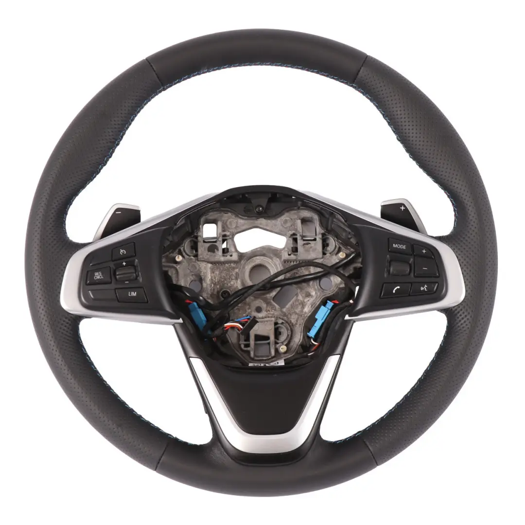 NUOVO Volante Sportivo in Pelle Paddle Shift 6877519 per BMW F45 F46 X1 F48 X2 F39 con numero di parte 6860361 BMW F45 F46 X1 F48 X2 F39 NUOVO Volante Sportivo in Pelle Paddle Shift 6877519 - SKU 6860361-1 - Numero di parte 6860361