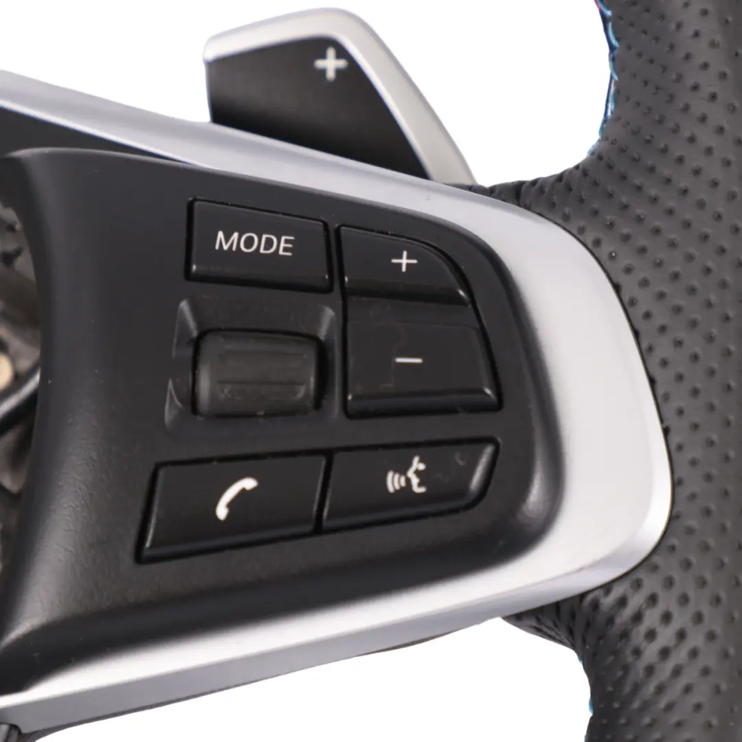 Leather Sport Steering Wheel Paddle Shift 6877519 BMW F45 F46 X1 F48 X2 F39 NEW - SKU 6860361-1 - Part number 6860361