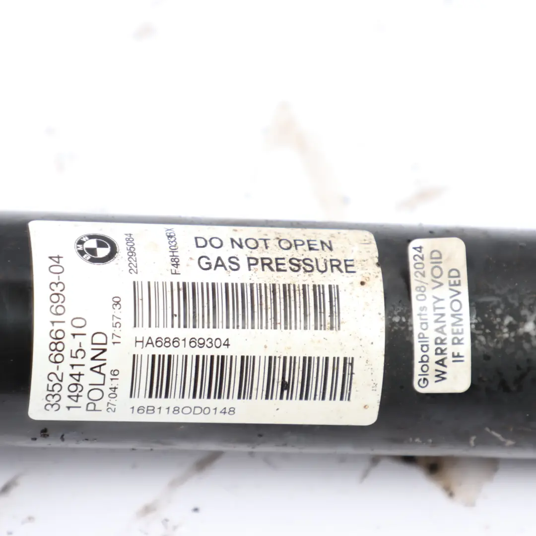 Strut Suspension Shock Absorber Rear Left Right N/O/S to BMW X1 F48 with Part number 6861693 BMW X1 F48 Strut Suspension Shock Absorber Rear Left Right N/O/S - SKU 6861693 - Part number 6861693