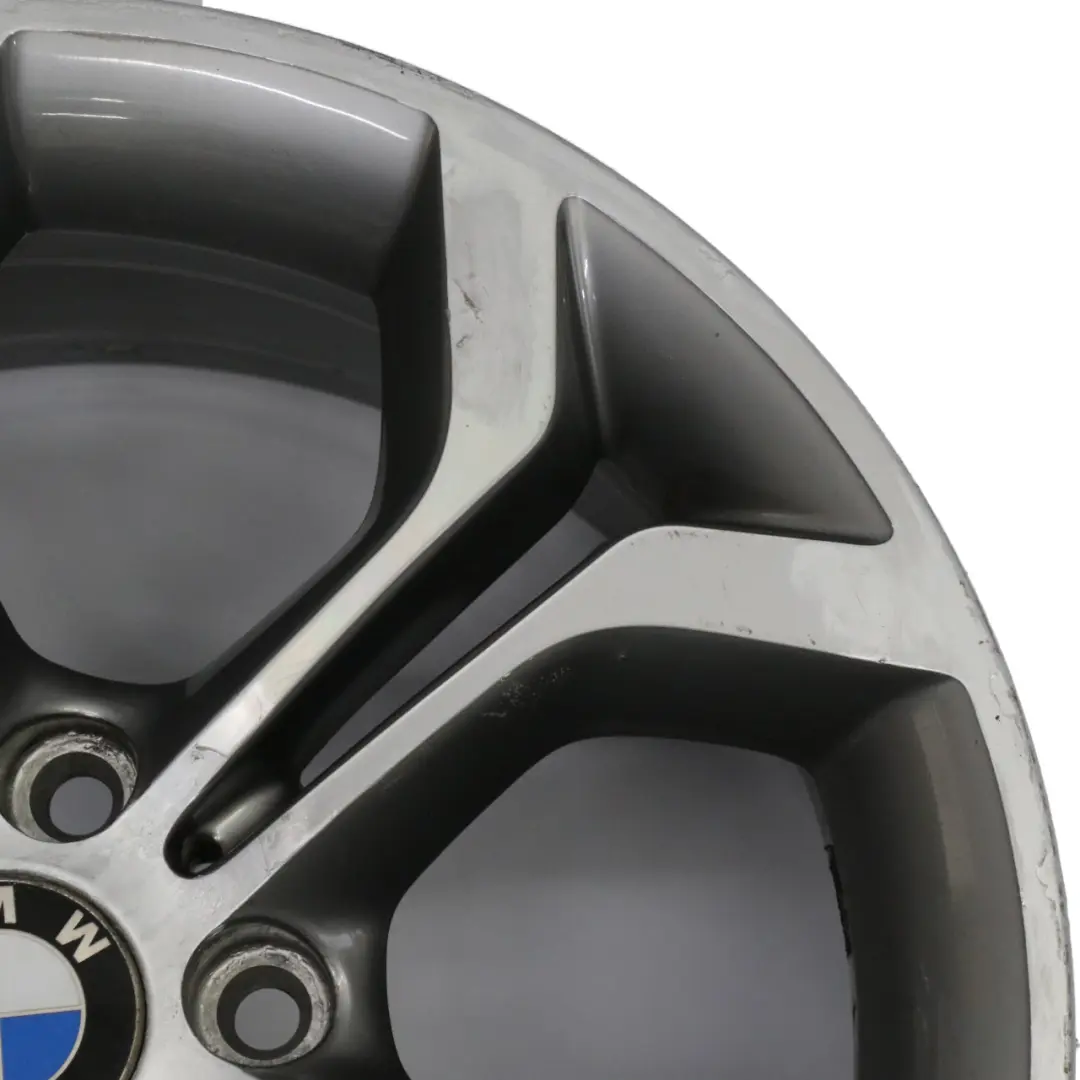 Ferric Grey Wheel Rim Alloy 18" Y Spoke 607 8J ET:43 to BMW X3 F25 X4 F26 with Part number 6862889 BMW X3 F25 X4 F26 Ferric Grey Wheel Rim Alloy 18" Y Spoke 607 8J ET:43 - SKU 6862889-3 - Part number 6862889