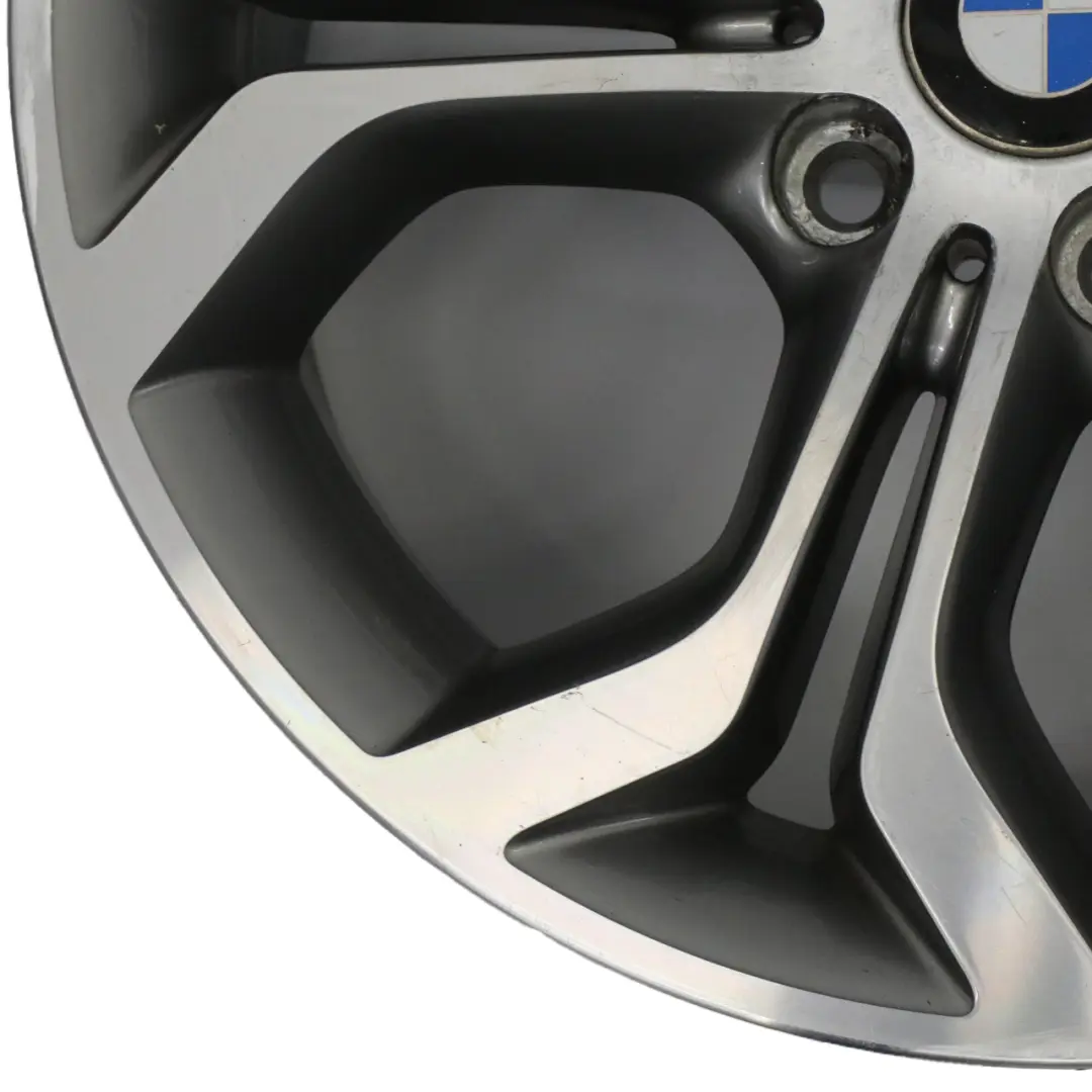 Ferric Grey Wheel Rim Alloy 18" Y Spoke 607 8J ET:43 to BMW X3 F25 X4 F26 with Part number 6862889 BMW X3 F25 X4 F26 Ferric Grey Wheel Rim Alloy 18" Y Spoke 607 8J ET:43 - SKU 6862889-3 - Part number 6862889