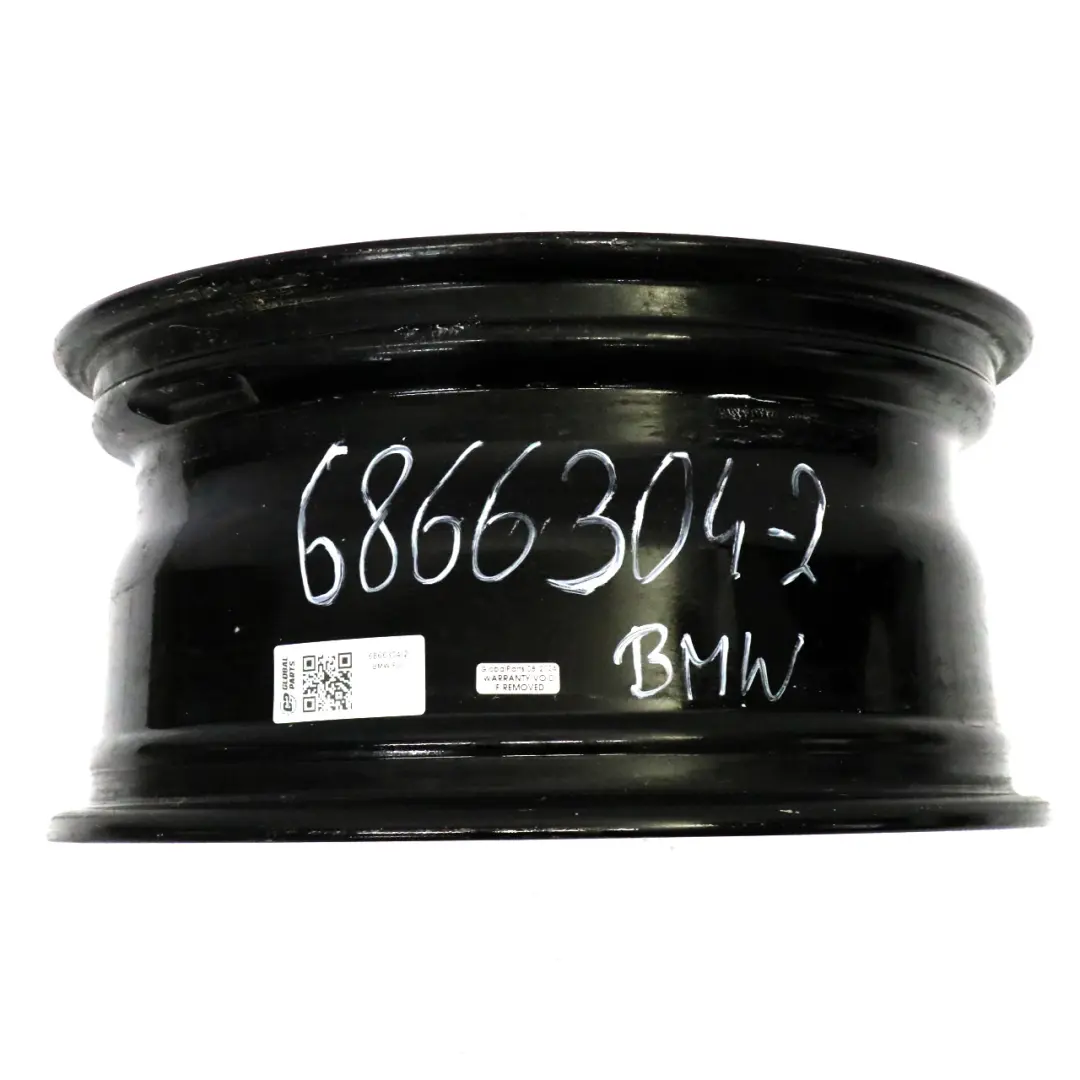 BMW F30 F31 LCI Felga Aluminiowa Czarna 16" V Spoke 656 7,5J ET:37 - SKU 6866304-2 - Numer Części 6866304