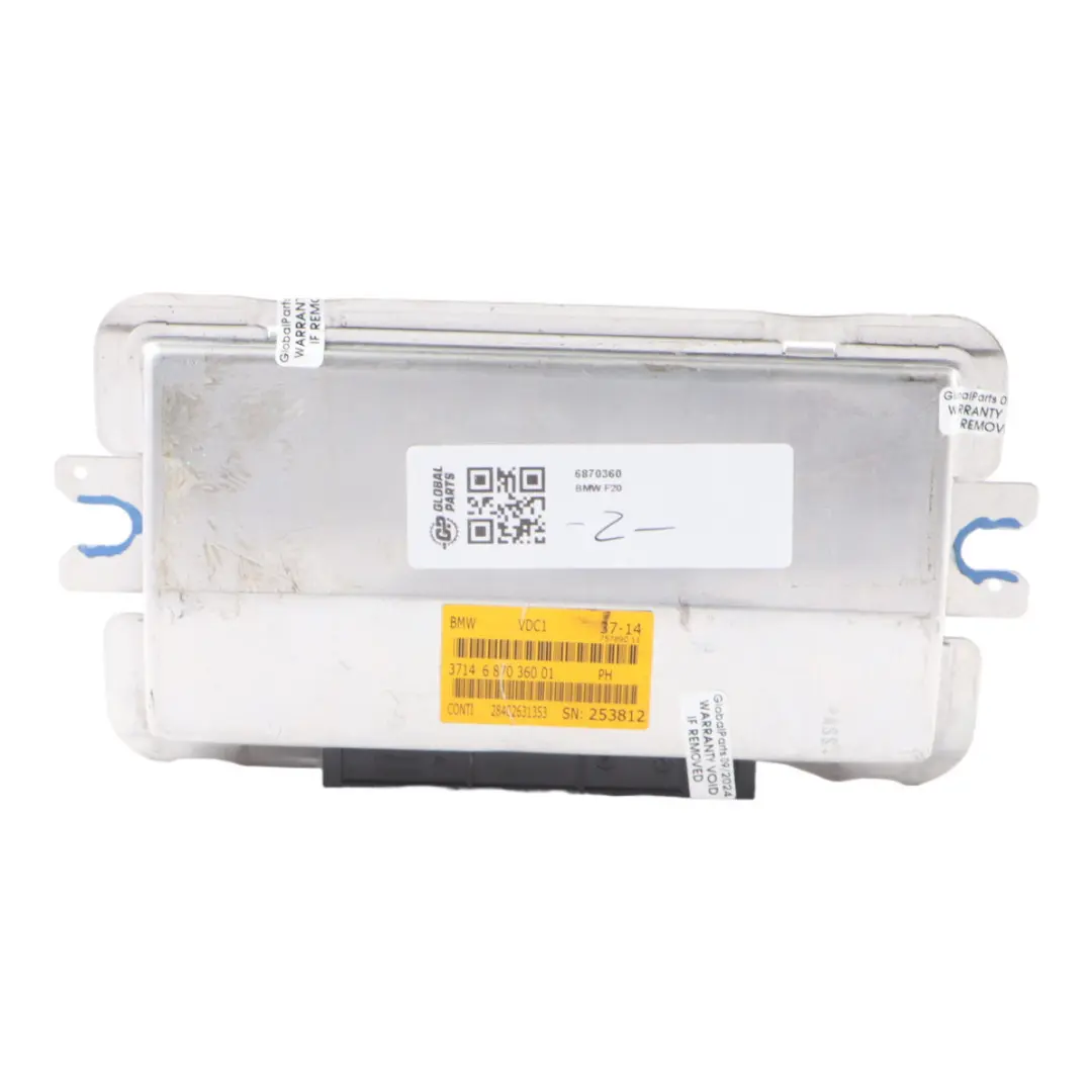 VDC Sospensione posteriore M Sport Modulo di controllo per BMW F10 F20 F30 con numero di parte 6870360 BMW F10 F20 F30 VDC Sospensione posteriore M Sport Modulo di controllo - SKU 6870360 - Numero di parte 6870360