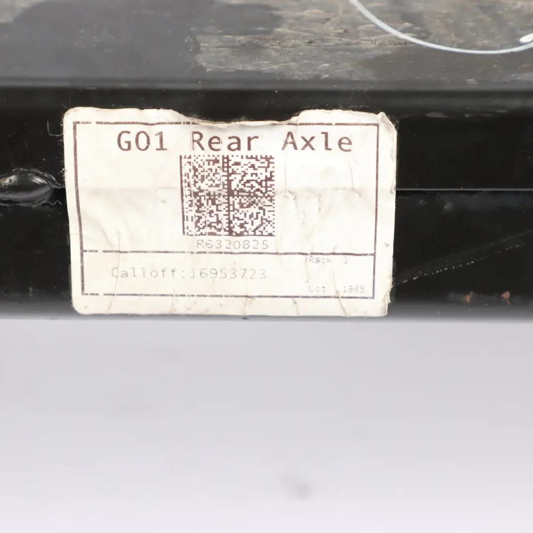 Axle Cradle Subframe Carrier Suspension to BMW X3 G01 X4 G02 Rear with Part number 6874404 BMW X3 G01 X4 G02 Rear Axle Cradle Subframe Carrier Suspension - SKU 6874404 - Part number 6874404