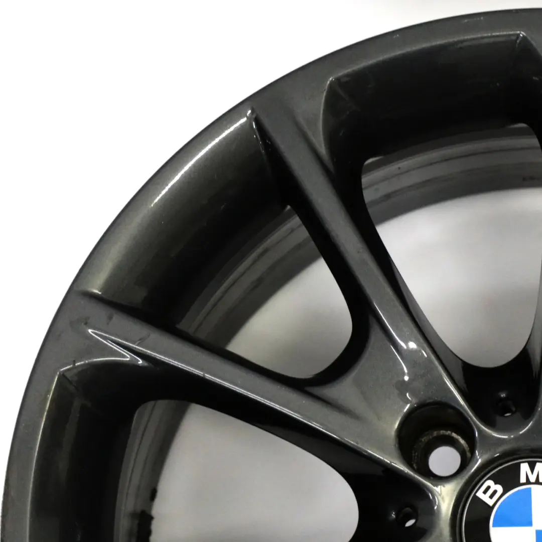 BMW F30 F32 F33 LCI Grey Alloy Wheel 18" 8J ET:34 V-Spoke Styling 398 - SKU 6874819-3 - Part number 6874819