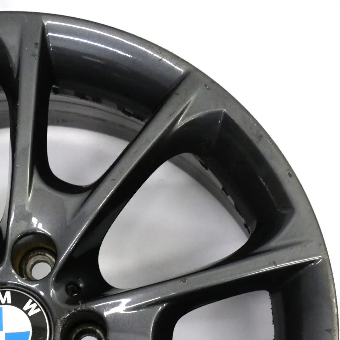 BMW F30 F32 F33 LCI Grey Alloy Wheel 18" 8J ET:34 V-Spoke Styling 398 - SKU 6874819-3 - Part number 6874819