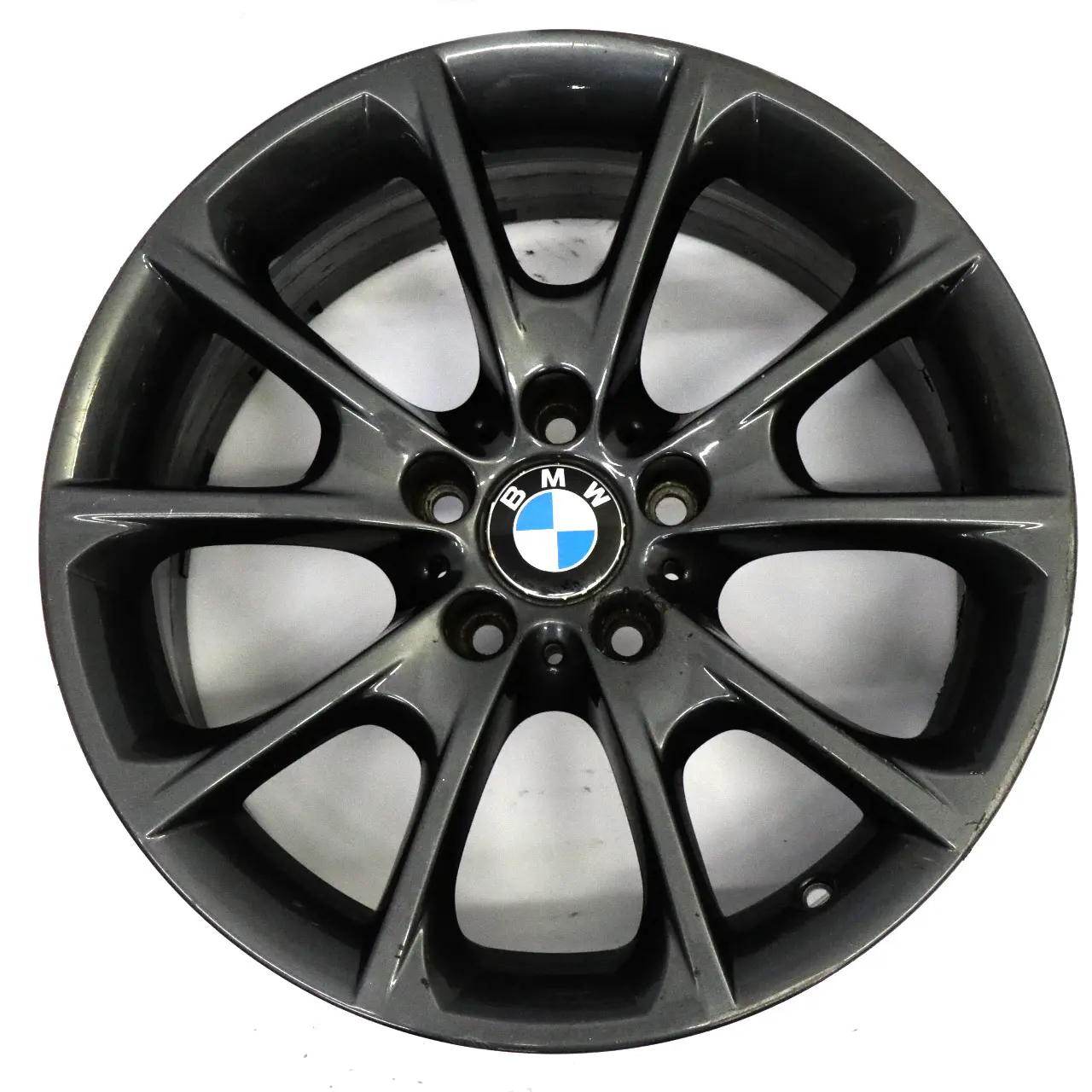 BMW F30 F32 F33 LCI Grigio Cerchio lega 18" 8J ET:34 V-Spoke Styling 398 6874819