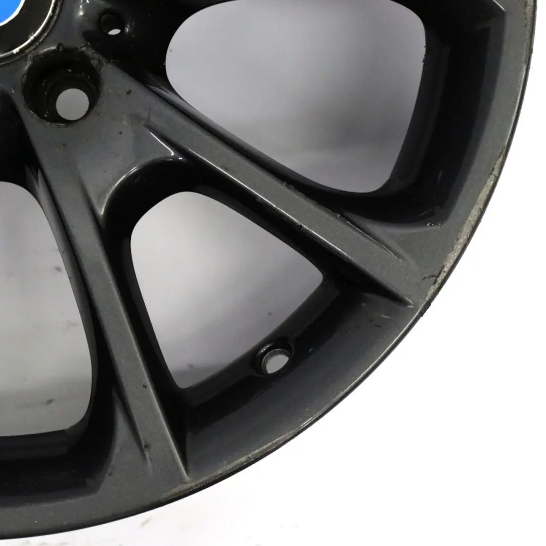 BMW F30 F32 F33 LCI Grey Alloy Wheel 18" 8J ET:34 V-Spoke Styling 398 - SKU 6874819-4 - Part number 6874819