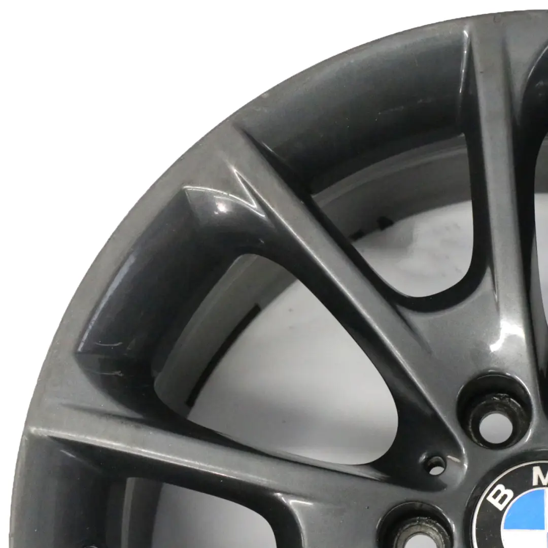 Orbitgrey Alloy Wheel 18" 8.5J ET:47 V-Spoke Styling 398 to BMW F30 F32 LCI with Part number 6874821 BMW F30 F32 LCI Orbitgrey Alloy Wheel 18" 8.5J ET:47 V-Spoke Styling 398 - SKU 6874821-5 - Part number 6874821