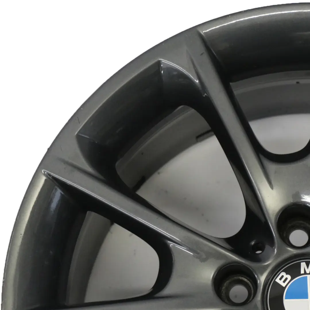 Orbitgrey Alloy Wheel 18" 8.5J ET:47 V-Spoke Styling 398 to BMW F30 F32 LCI with Part number 6874821 BMW F30 F32 LCI Orbitgrey Alloy Wheel 18" 8.5J ET:47 V-Spoke Styling 398 - SKU 6874821-6 - Part number 6874821