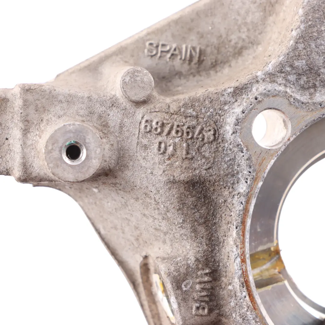 Carrier Mini F55 F56 Suspension Wheel Bearing Hub Front Left N/S to Wheel with Part number 6876643 Wheel Carrier Mini F55 F56 Suspension Wheel Bearing Hub Front Left N/S - SKU 6876643-3 - Part number 6876643