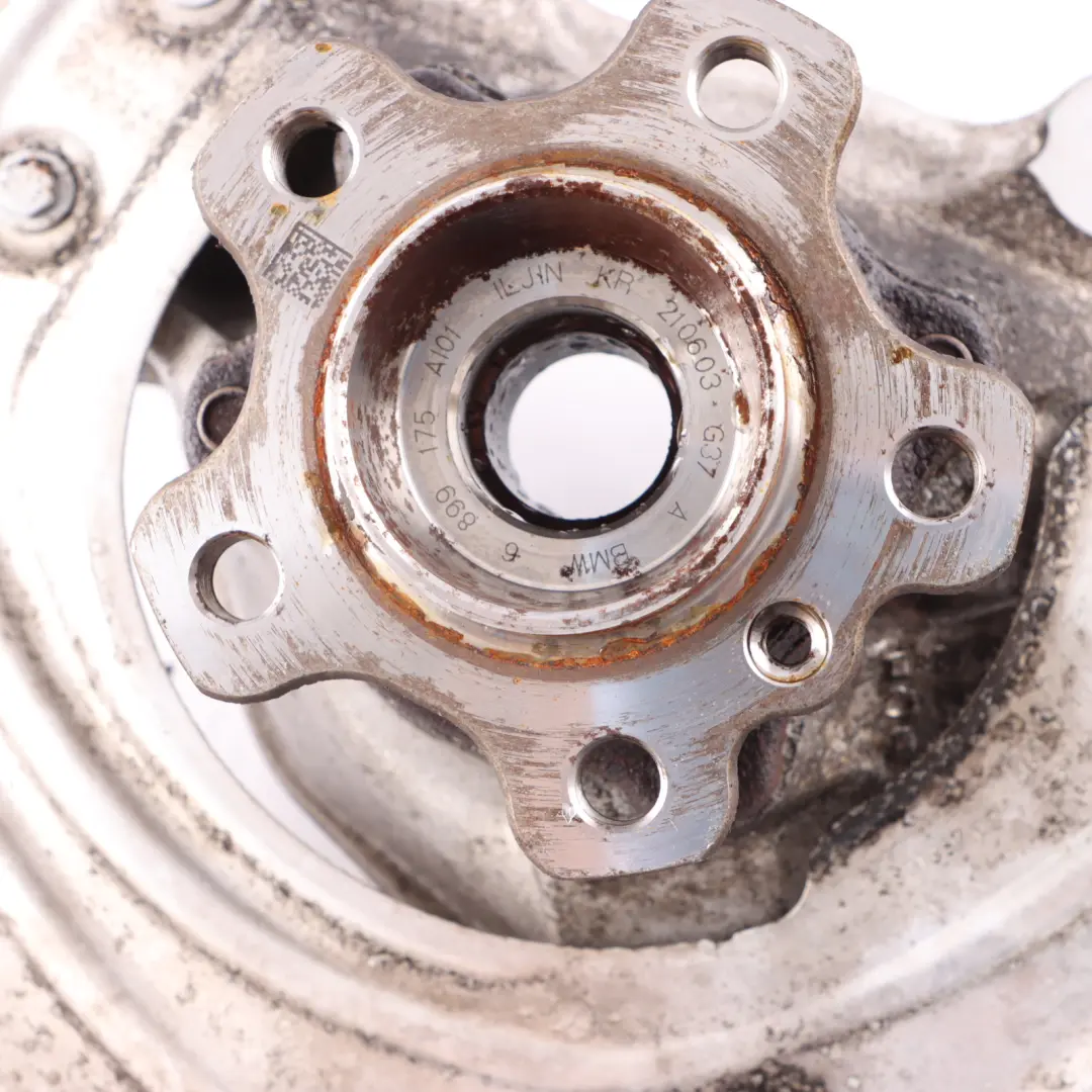 Carrier BMW G20 G21 xDrive Front Left N/S Axle Bearing Hub Knuckle to Wheel with Part number 6878611 Wheel Carrier BMW G20 G21 xDrive Front Left N/S Axle Bearing Hub Knuckle - SKU 6878611 - Part number 6878611