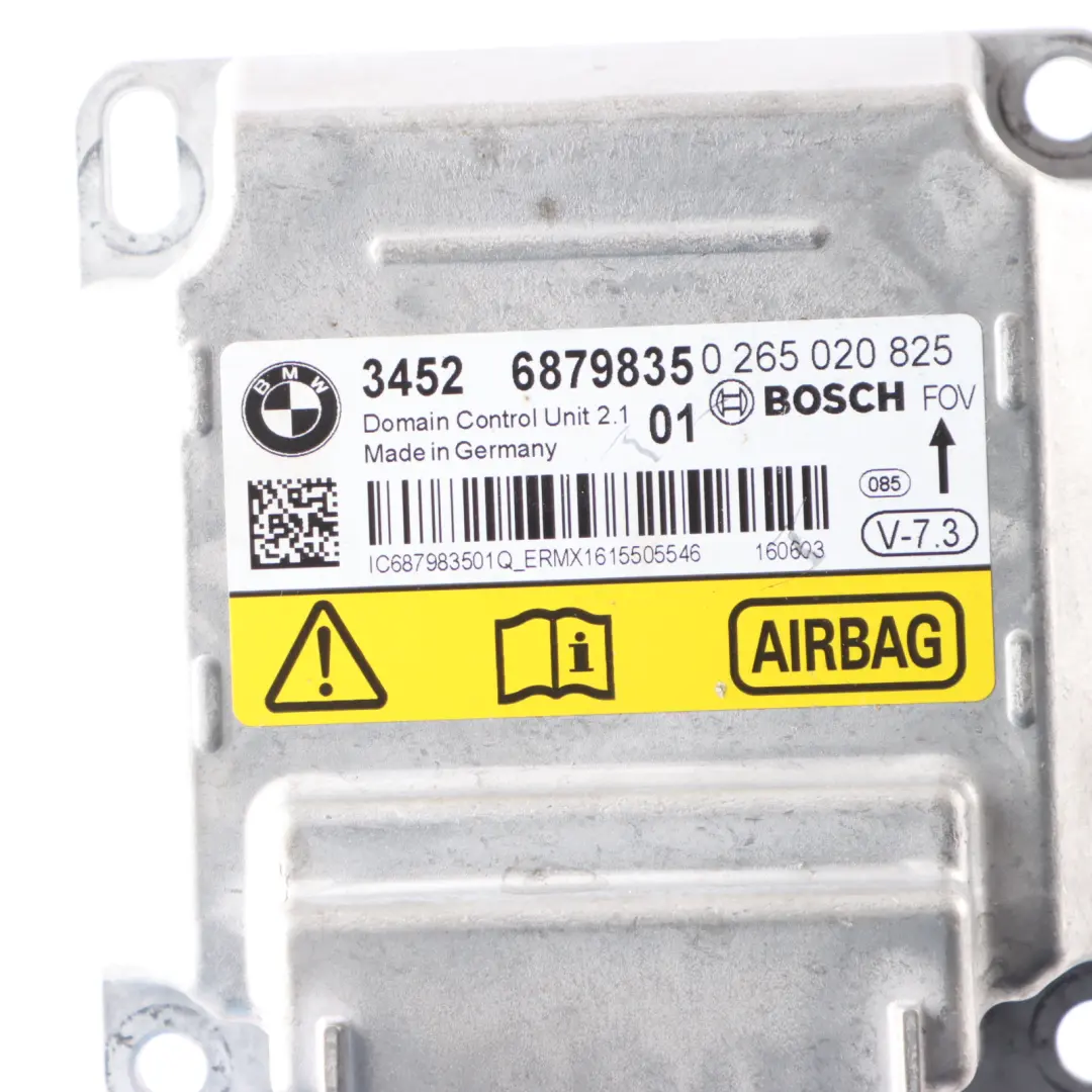 Air Module BMW F20 F23 F30 F32 F36 Domain Control Module ICM Plus Unit - SKU 6879835 - Part number 6879835