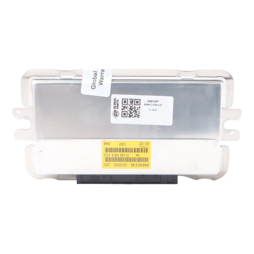 VDC Module Contrôle Mode M Suspension Adaptative pour BMW M3 F80 LCI à propos du numéro de pièce 6881597 BMW M3 F80 LCI VDC Module Contrôle Mode M Suspension Adaptative - SKU 6881597 - Numéro de pièce 6881597